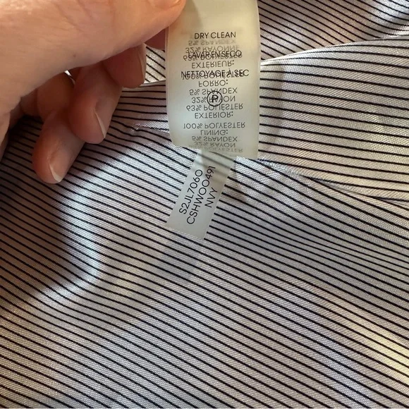 Calvin Klein Women's Dark Navy Blazer - Picture 8 of 8